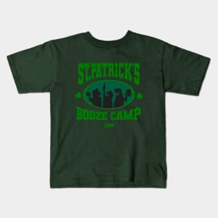 St.Patrick's Day Booze Camp Design 2 Kids T-Shirt